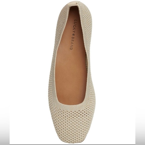 Women’s LUCKY BRAND Daneric Knit Washable Flats- Size 9.5 - Picture 2 of 10